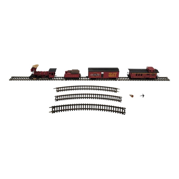 Rivarossi Other - Vintage Rivarossi Pocher HO Scale J.W. Bowker Steam Locomotive Train Set